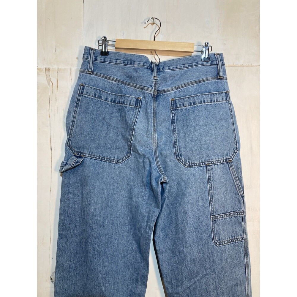 Madewell Women’s Carpenter Jeans Utility Baggy Perfect Vintage High Waist Sz 30 - Picture 3 of 7
